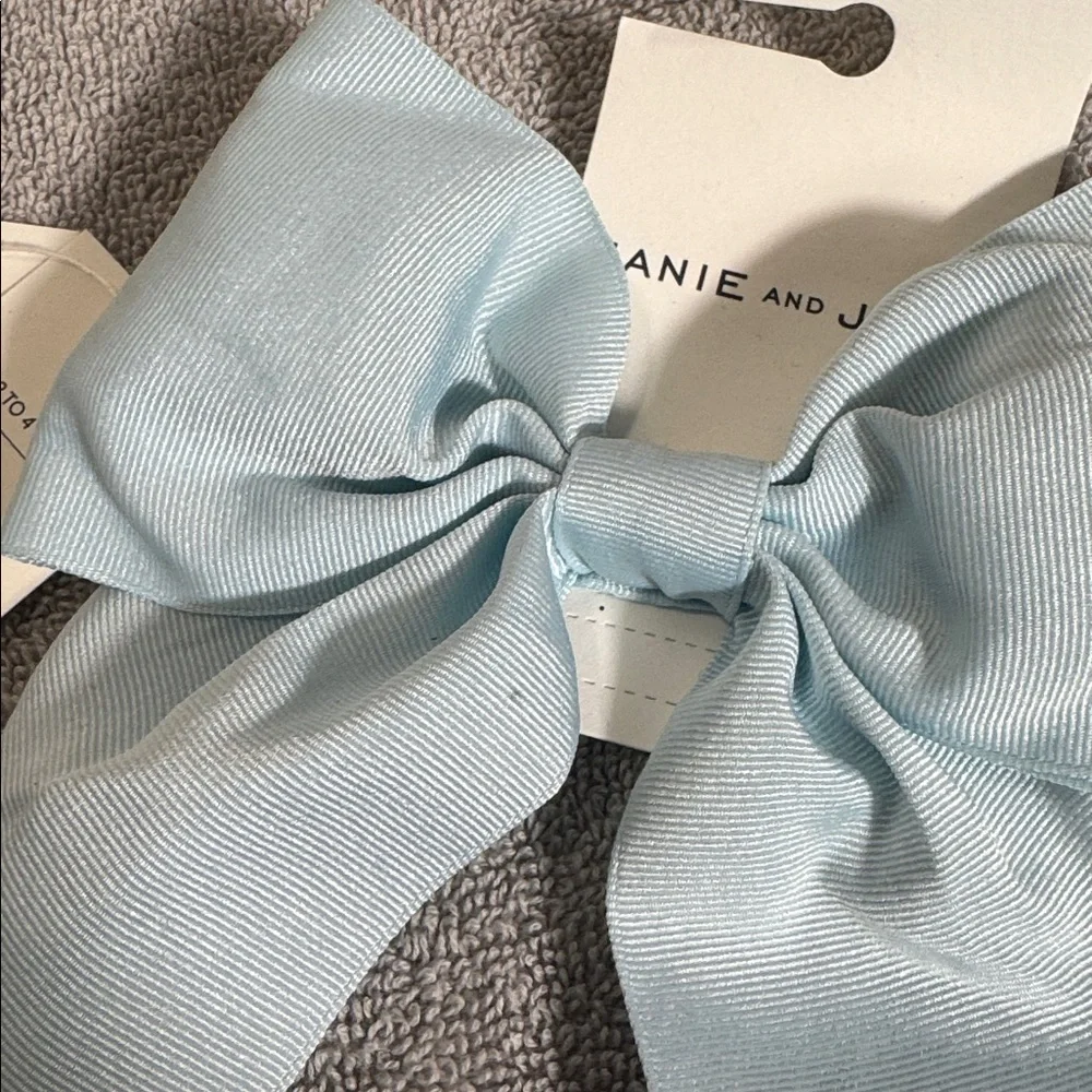 Janie and Jack  NWT Yellow Headband Light Blue Bow Set with‎ Sunglasses 2-4yeara